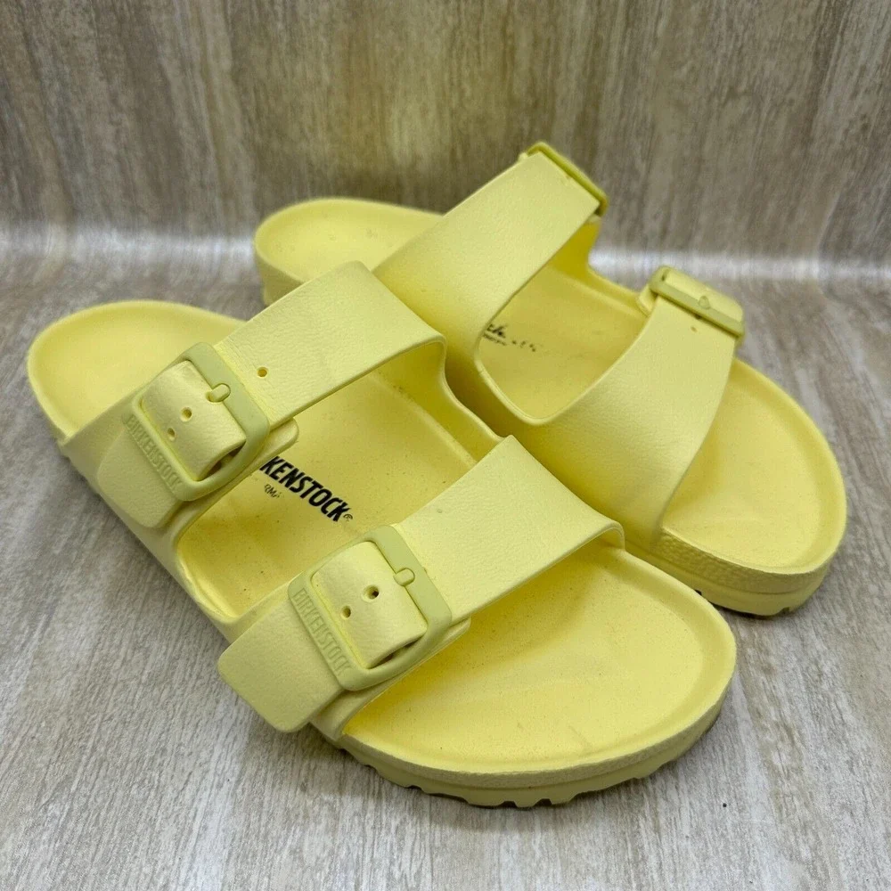 BIRKENSTOCK Arizona Essentials EVA Sandals 9‎ Slipper Popcorn Yellow